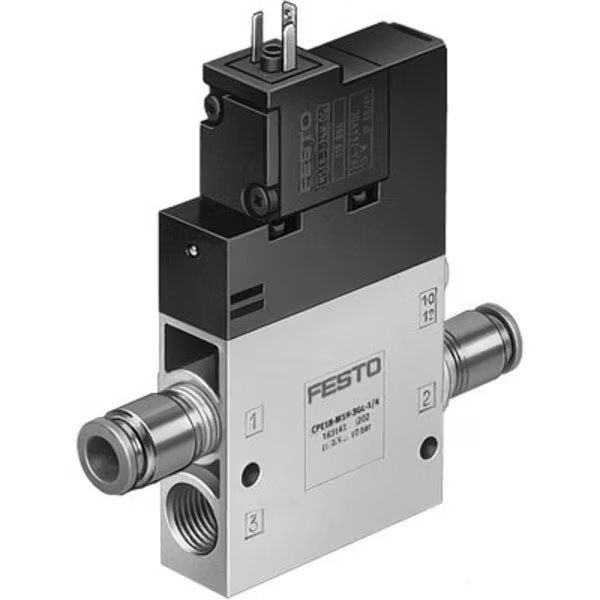 Solenoid Valve CPE24-M1H-3GL-QS-10, Festo, Mfr#: CPE24-M1H-3GL-QS-10